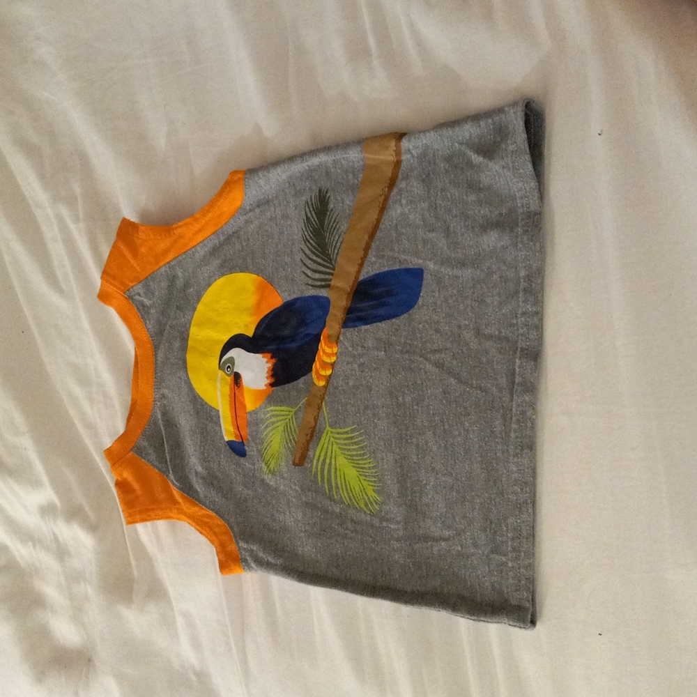 Boys 2T toucan tank top